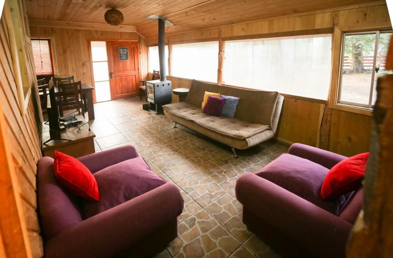 Llaima Camp Villa Curacautin Bagian luar foto